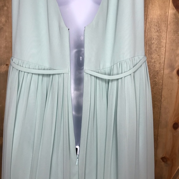 Hayley Paige Sleeveless Prom Bridesmaid Dress - Picture 6 of 8